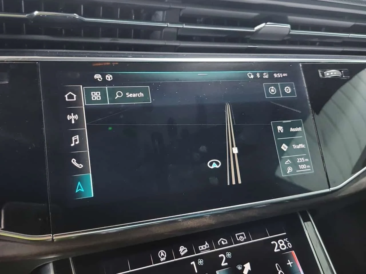 Audi Q8 * PROGRESSIV * ДИСТРОНИК * 360 * ОБДУХВАНЕ * ПАНО , снимка 11 - Автомобили и джипове - 54611623