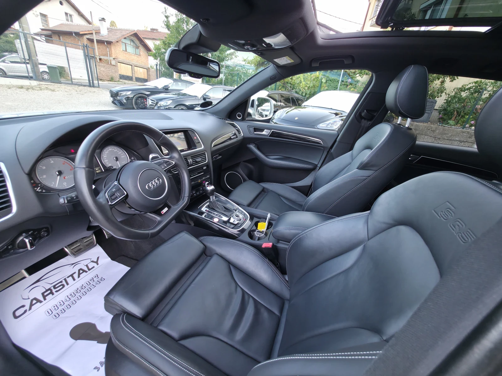 Audi SQ5 313HP S LINE = ДИСТРОНИК= ПЕЧКА, снимка 13 - Автомобили и джипове - 55645964