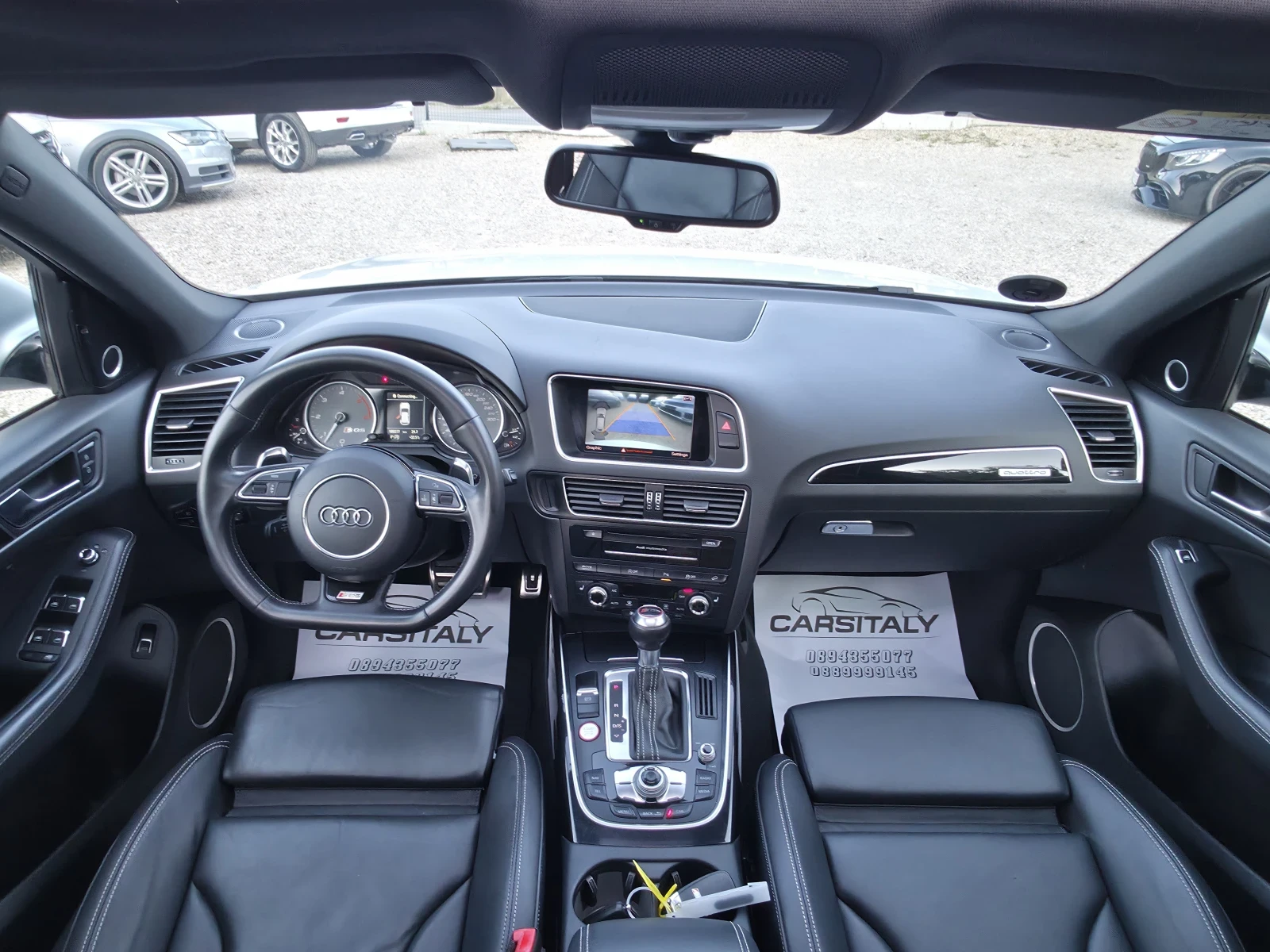 Audi SQ5 313HP S LINE = ДИСТРОНИК= ПЕЧКА, снимка 14 - Автомобили и джипове - 55645964