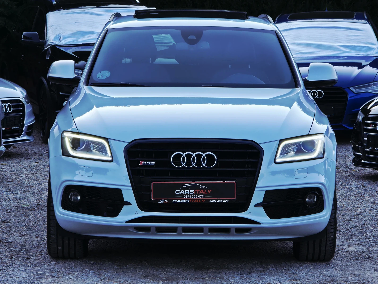 Audi SQ5 313HP S LINE = ДИСТРОНИК= ПЕЧКА, снимка 2 - Автомобили и джипове - 55645964