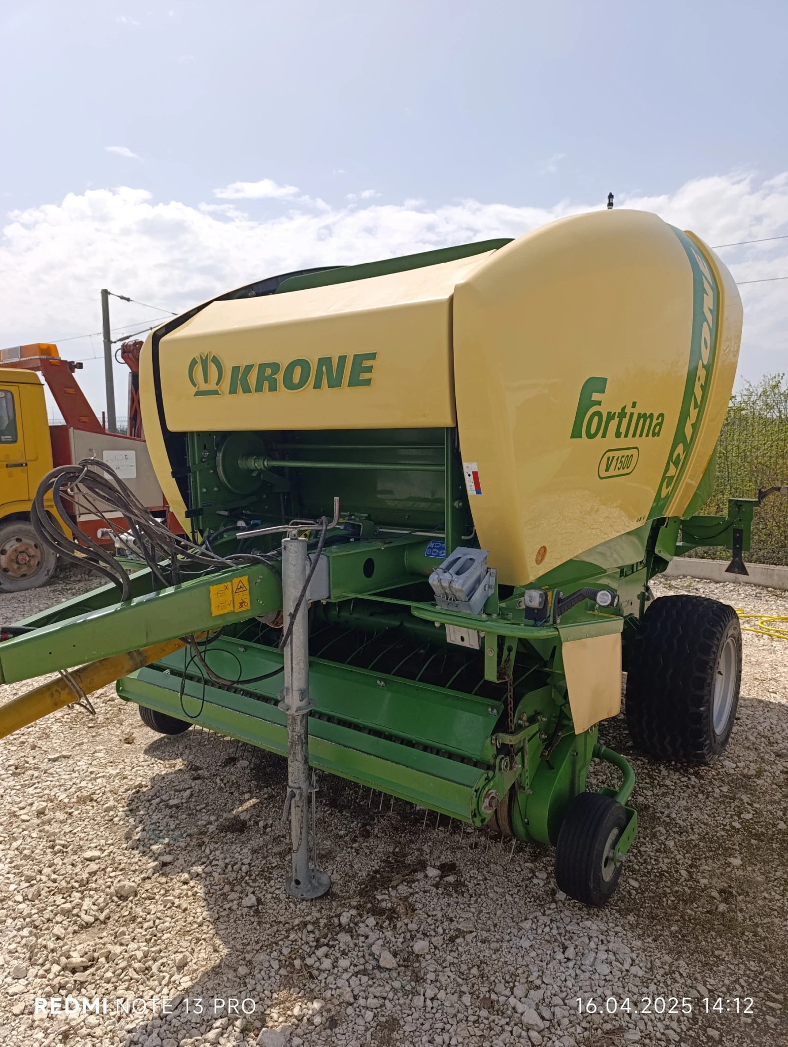 Балировачка Krone Fortima V 1500 - изображение 4