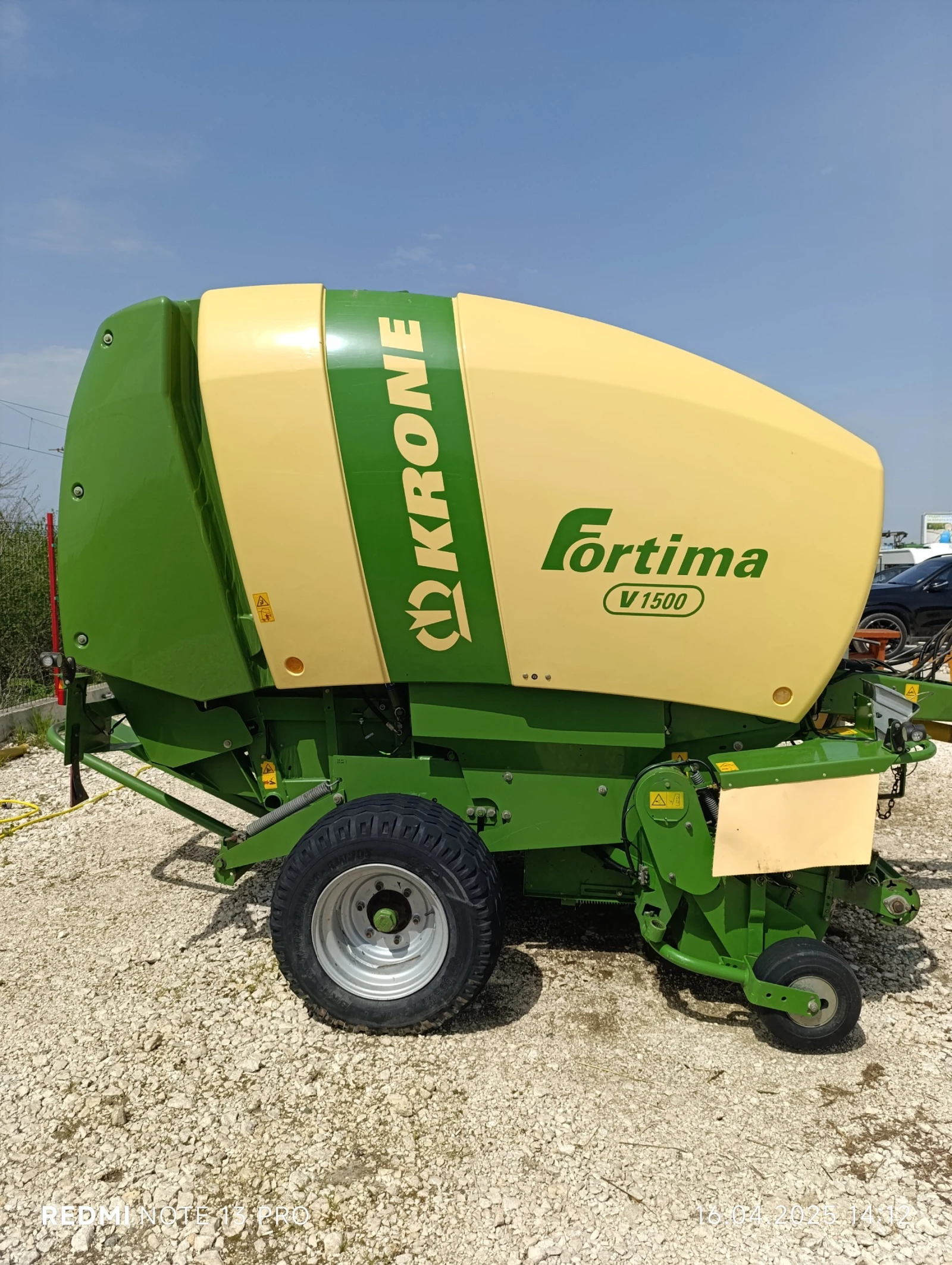 Балировачка Krone Fortima V 1500 - изображение 7