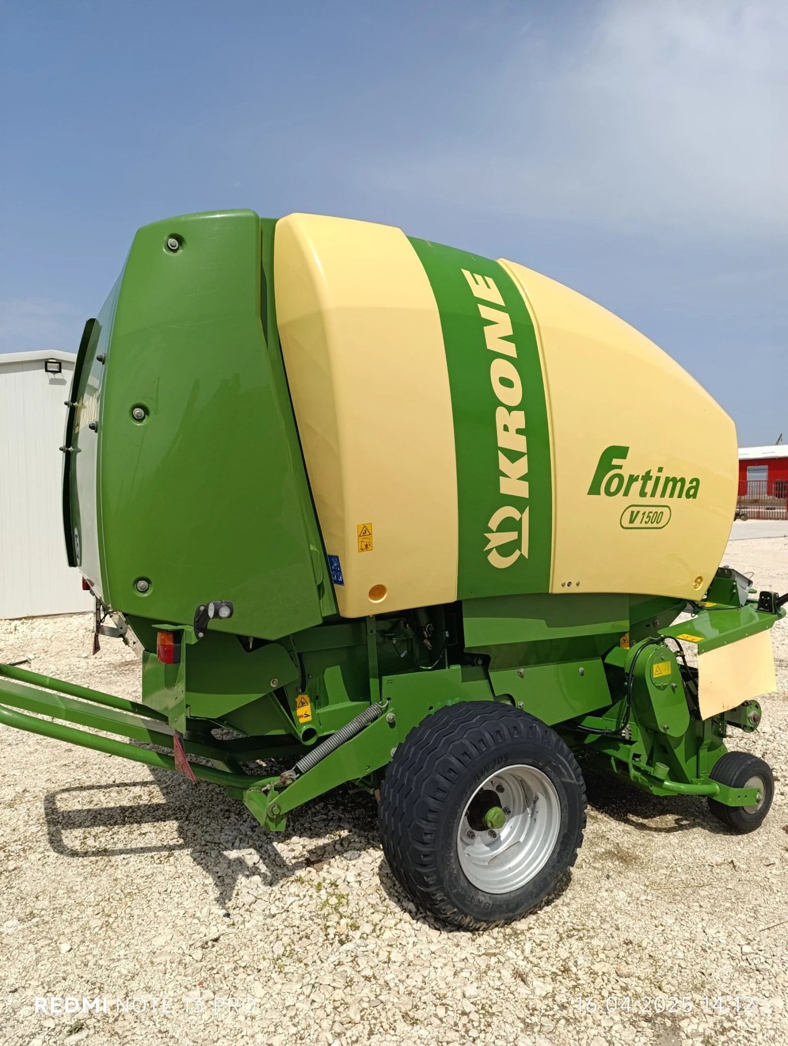 Балировачка Krone Fortima V 1500 - изображение 6