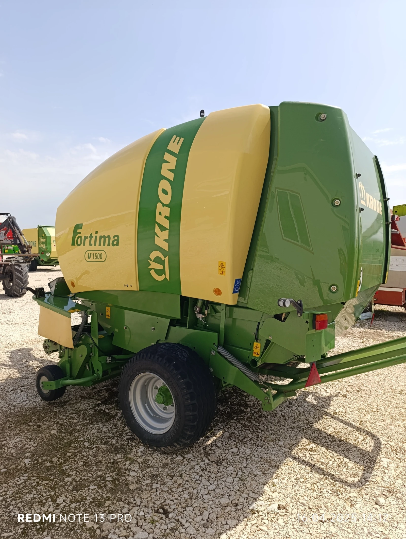 Балировачка Krone Fortima V 1500 - изображение 3