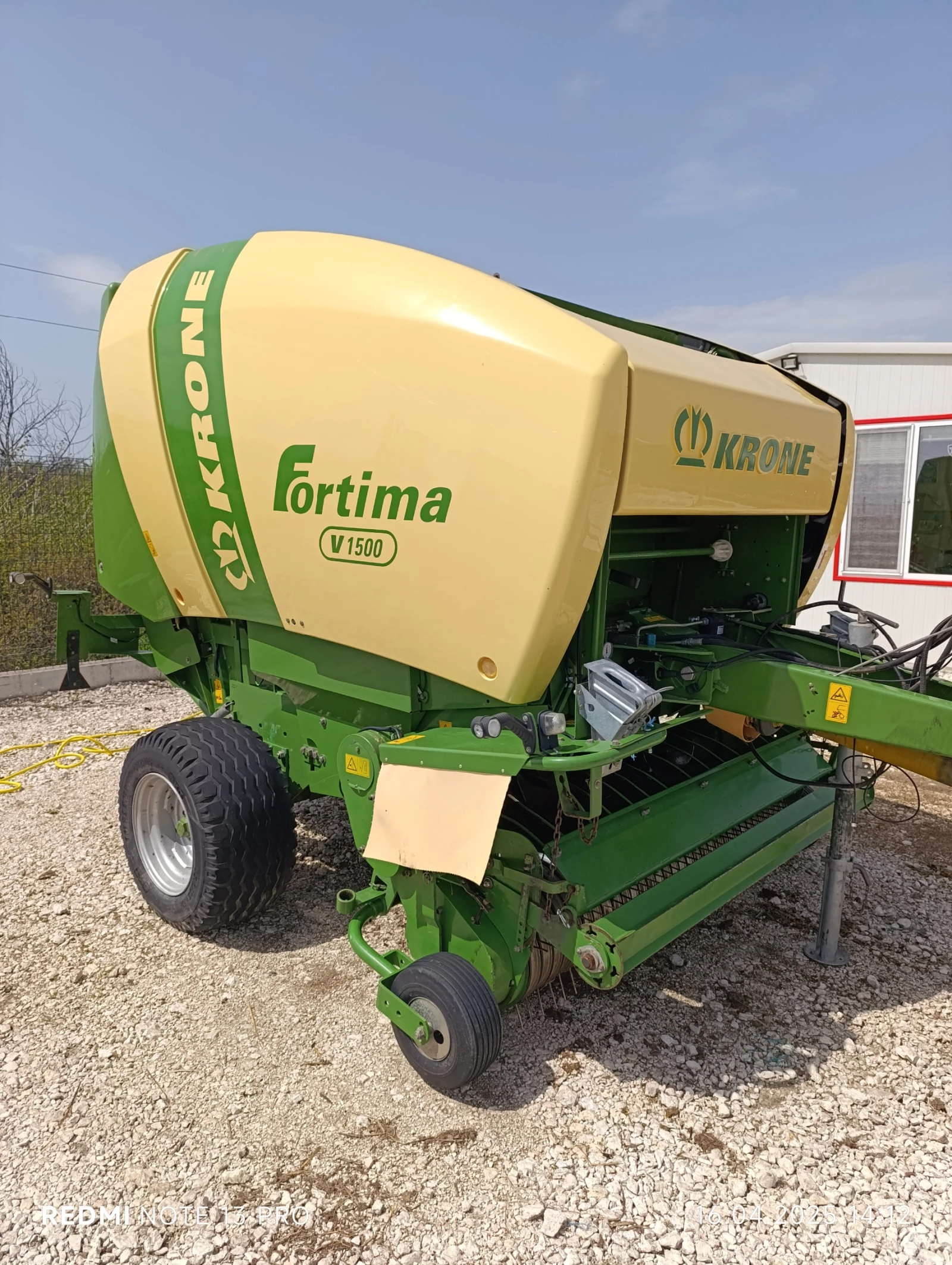Балировачка Krone Fortima V 1500 - изображение 2