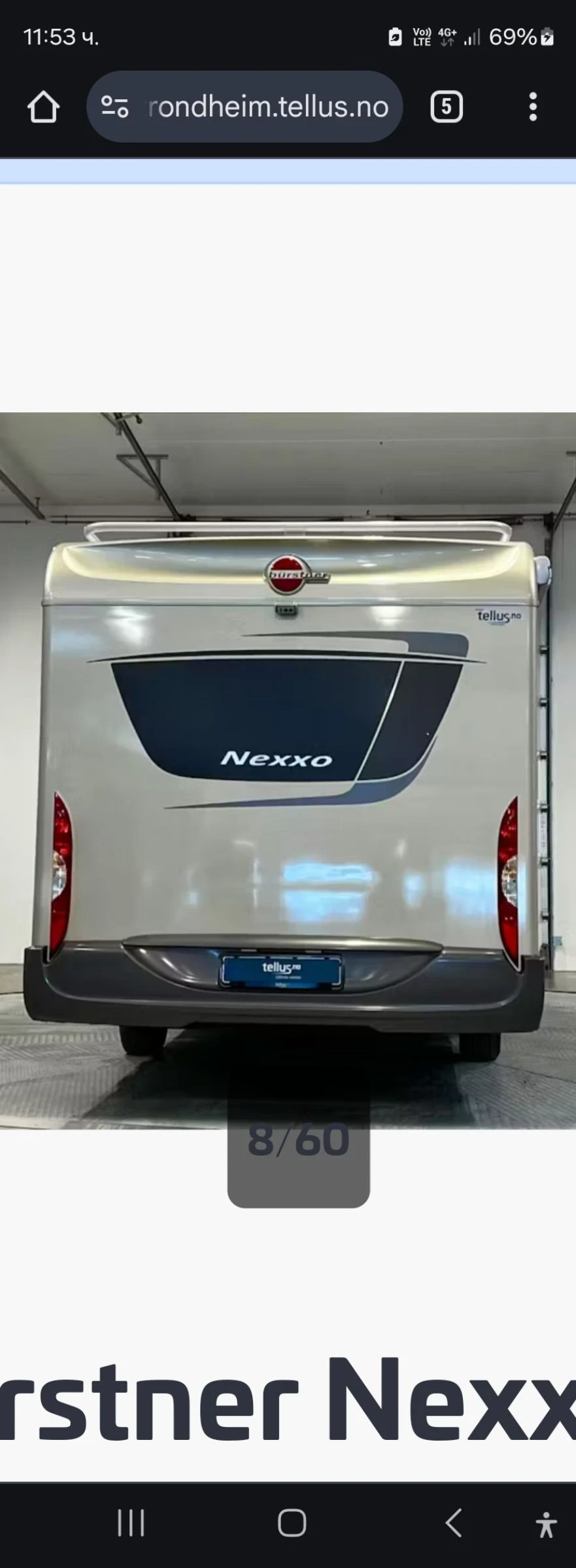 ������ Burstner Nexxo t 720 | Mobile.bg � ����������� 15