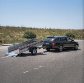 За автомобил Agados Ремарке Репо 240х125х39 Самосвално, снимка 1