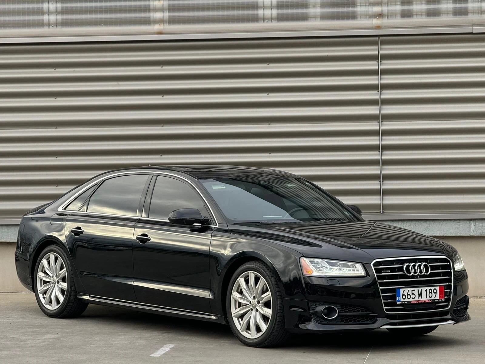 Audi A8 3.0L S LINE MATRIX FULL СОБСТВЕН ЛИЗИНГ* БАРТЕР - [1] 