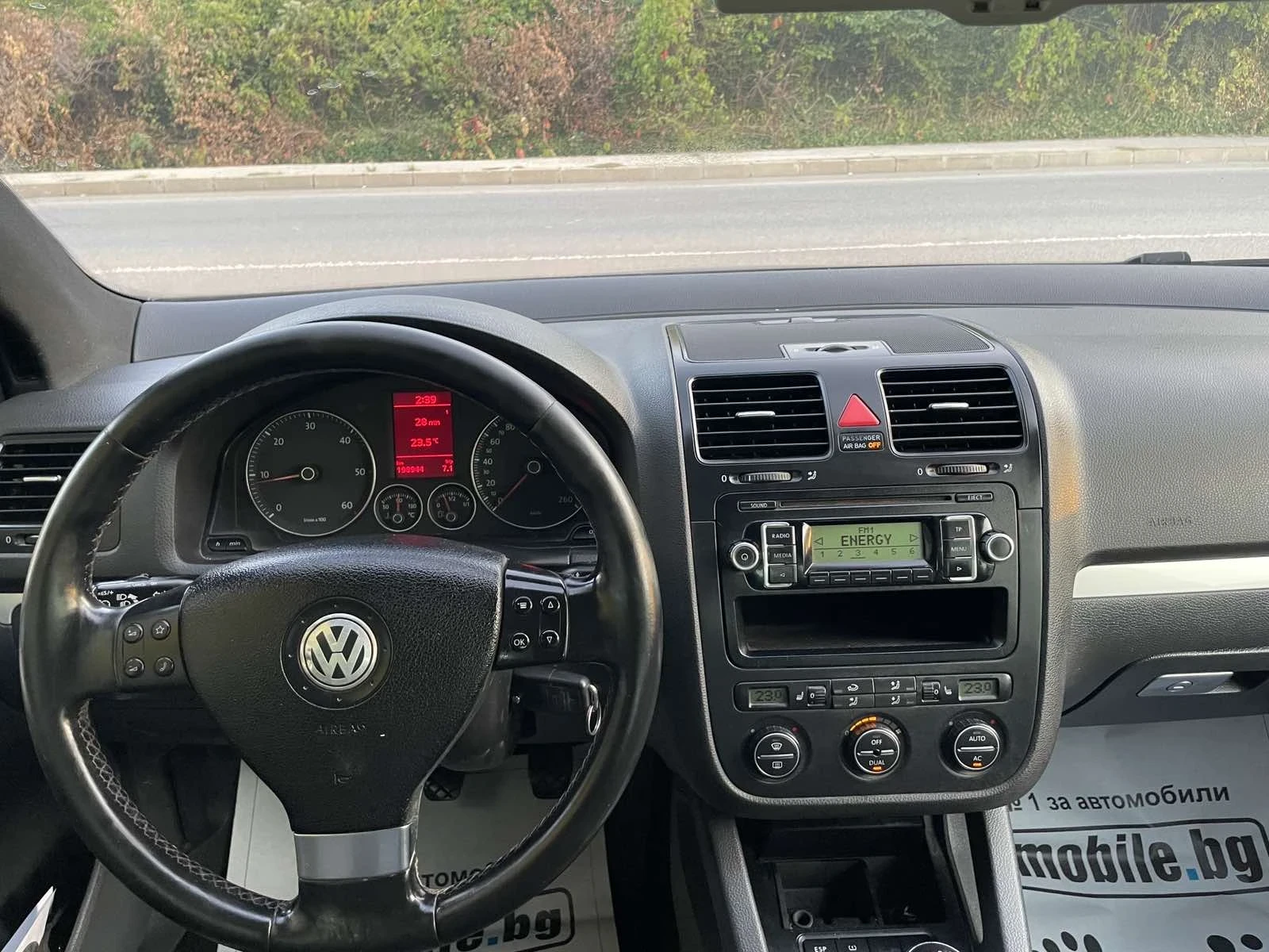 VW Golf 1.9TDI, 105кс, МУЛТИ ВОЛАН, ПОДГРЕВ, 2008г, ИТАЛИЯ - изображение 10