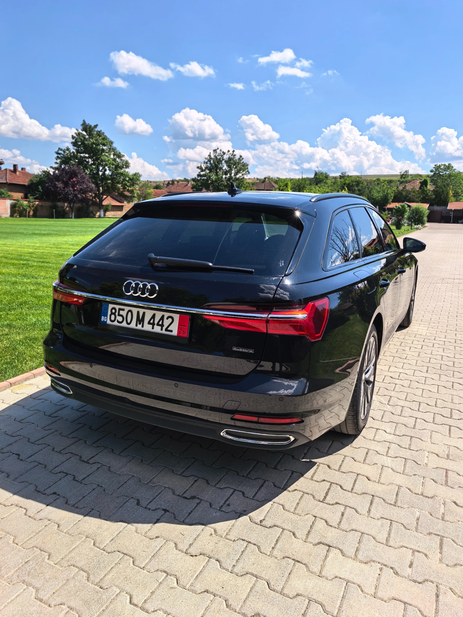 Audi A6 40 TDI Quattro B&O | Двойна Пано | 360  | Теглич, снимка 3 - Автомобили и джипове - 54959719