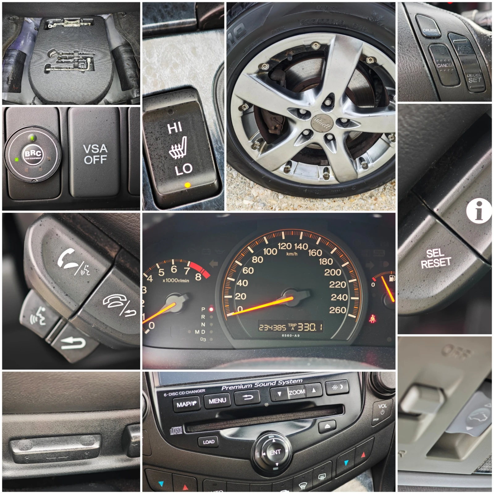 Honda Accord 2.4i-VTEC ГАЗ АВТОМАТ, снимка 16 - Автомобили и джипове - 55211082