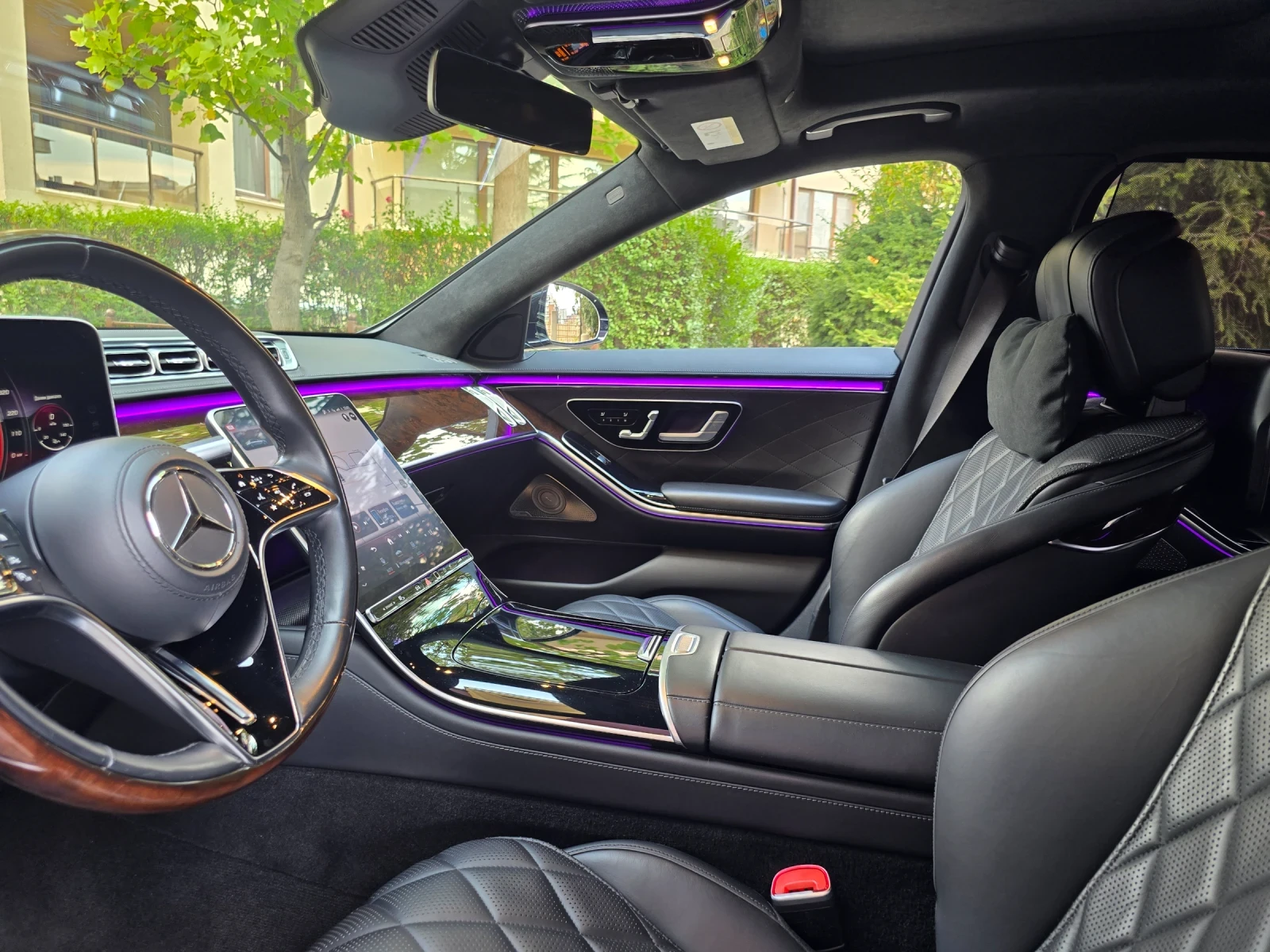 Mercedes-Benz S 500 4matic Designo Long, снимка 6 - Автомобили и джипове - 55846532