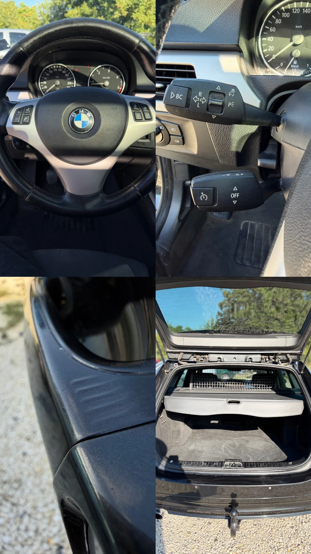 BMW 318 D M47 РЕКАРО / ПАНОРАМА, снимка 17 - Автомобили и джипове - 56059247
