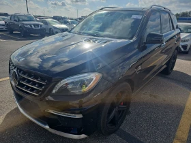 Mercedes-Benz ML 63 AMG carbon* designo* distronik* pano* обдух* harman* м, снимка 1