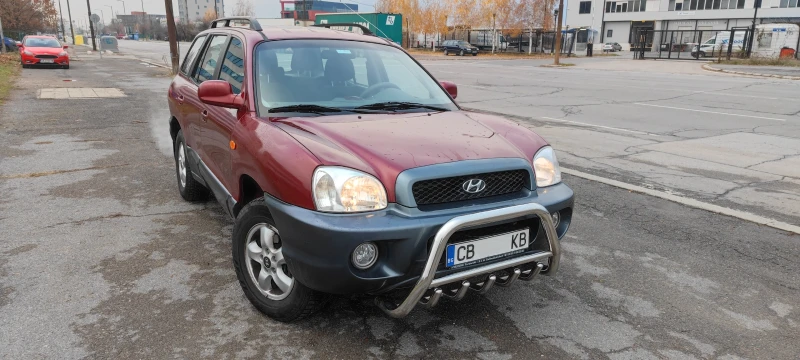 Hyundai Santa fe газ/бензин 2WD, снимка 1 - Автомобили и джипове - 48578806