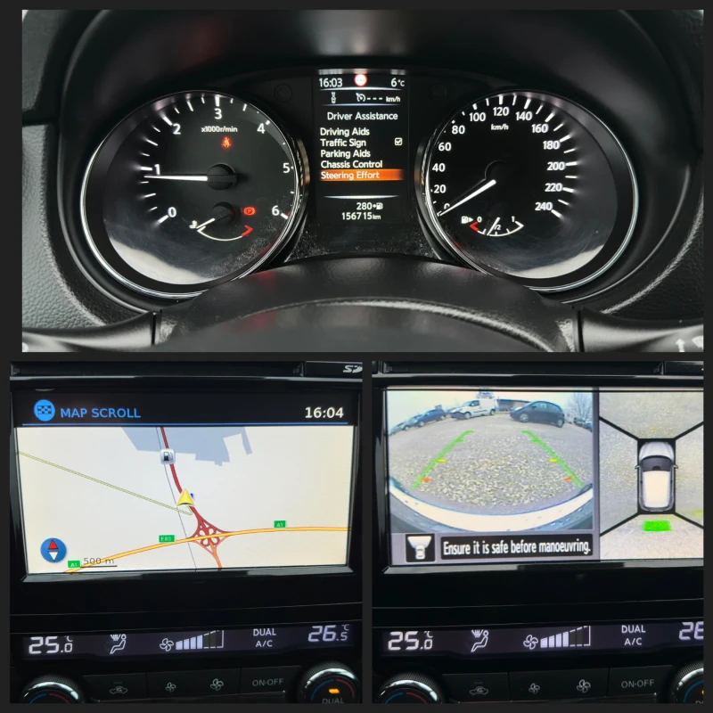 Nissan Qashqai 1.5 Dci * TEKNA* 360 Cam. * НАВИГАЦИЯ* ПАНОРАМА, снимка 7 - Автомобили и джипове - 53128187