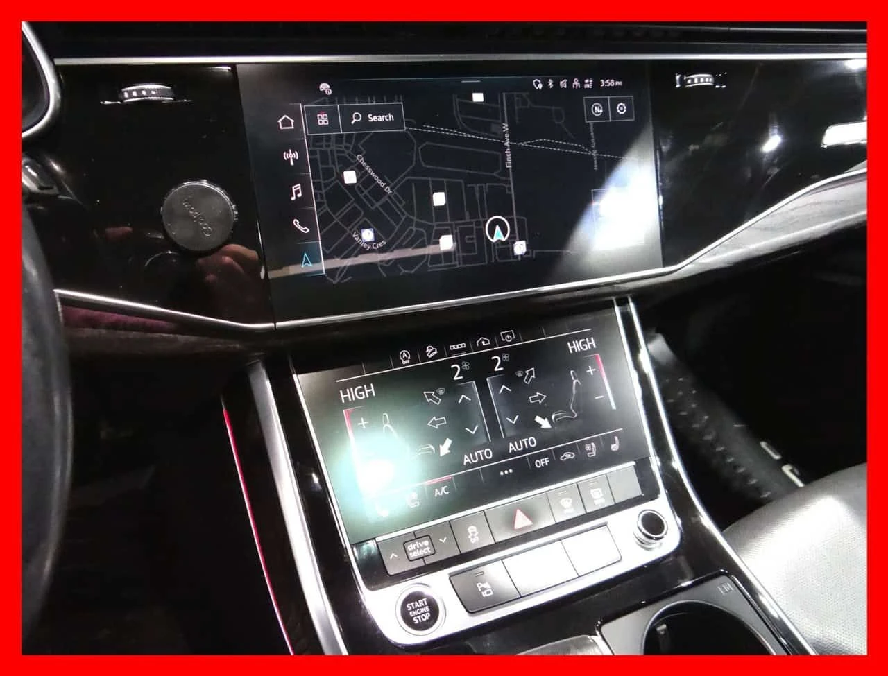 Audi Q8 PROGRESSIV/S LINE/ОБДУХВАНЕ/ПАНОРАМА/360, снимка 14 - Автомобили и джипове - 54343775