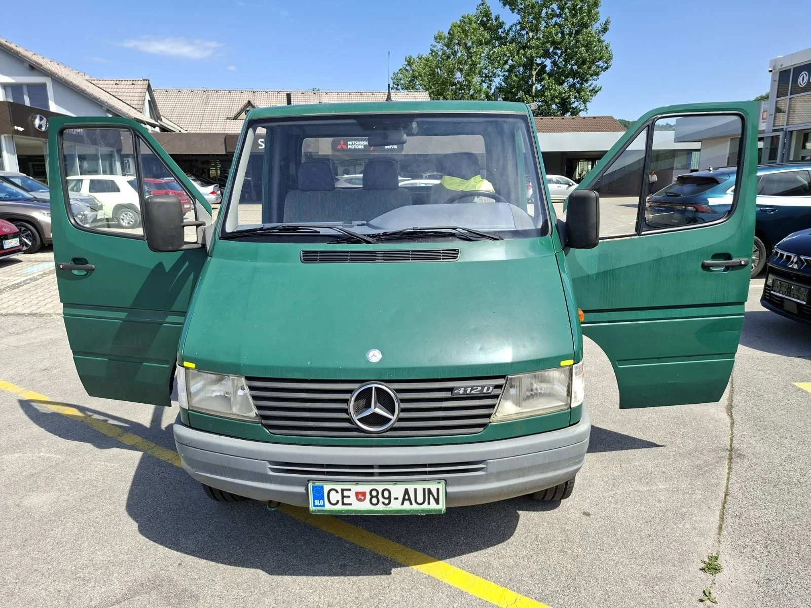 Mercedes-Benz Sprinter 412 2.9 maxi B kategorija , снимка 5 - Бусове и автобуси - 54709242