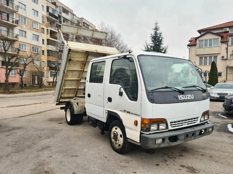 Isuzu Npr 3.0-TD/7-М/до 3.5т/Самосвал 3 странен, снимка 1 - Камиони - 41749675