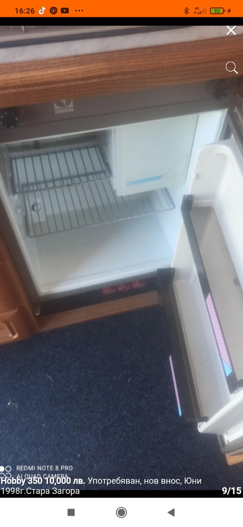 Каравана Hobby Hobi350, снимка 6 - Каравани и кемпери - 50546202