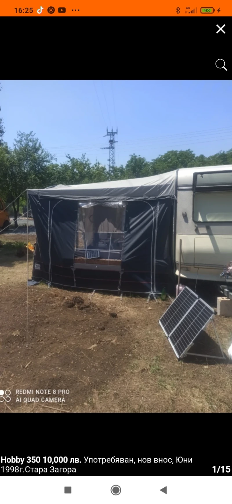 Каравана Hobby Hobi350