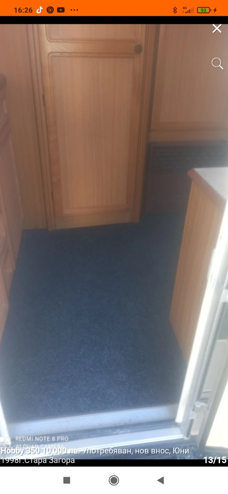 Каравана Hobby Hobi350, снимка 10 - Каравани и кемпери - 50546202