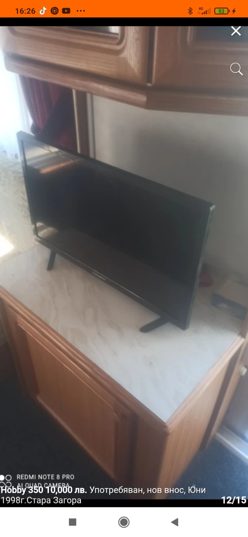 Каравана Hobby Hobi350, снимка 9 - Каравани и кемпери - 50546202