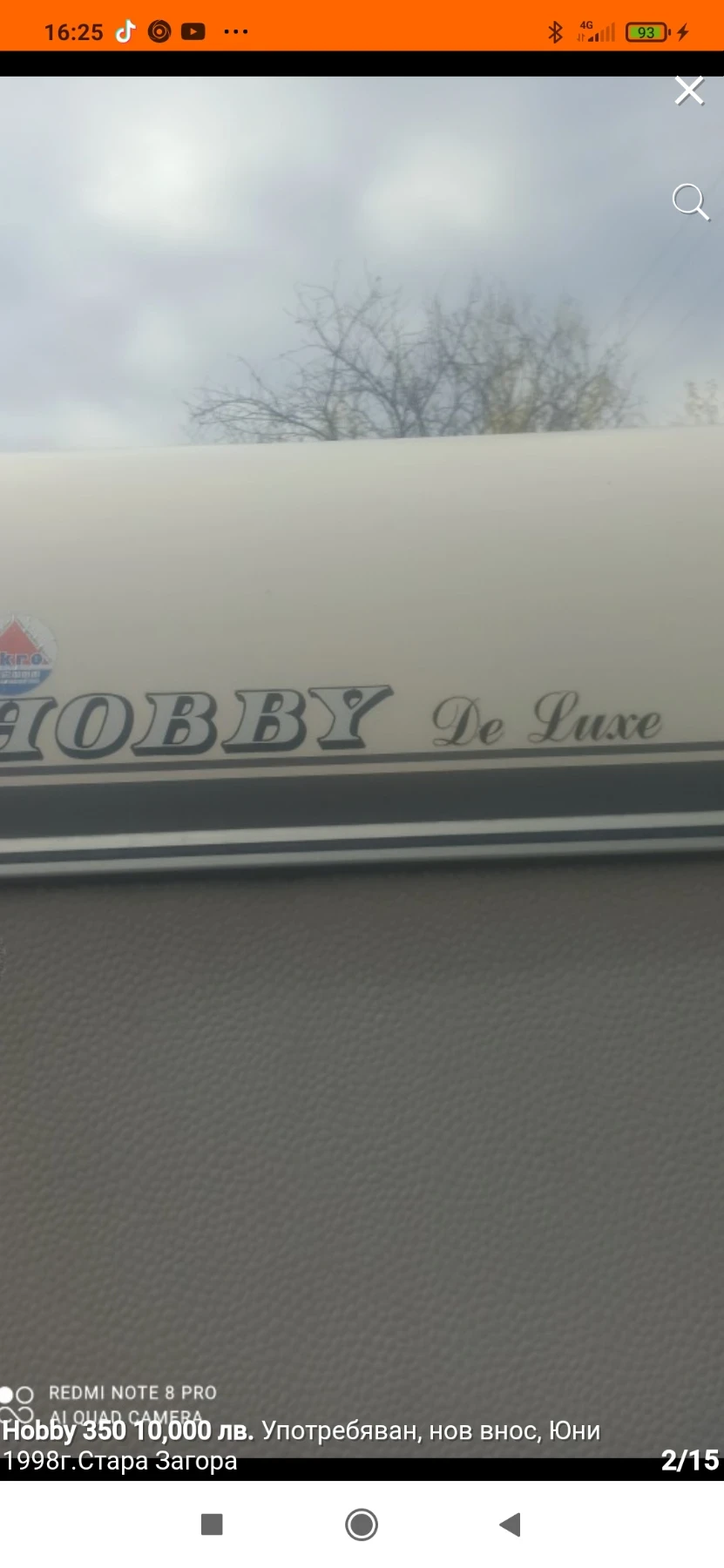 Каравана Hobby Hobi350 - изображение 2