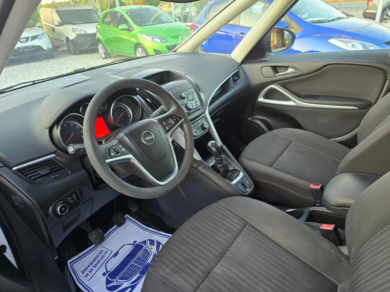 Opel Zafira 1.4 БЕНЗИН ! ! РЕАЛНИ КИЛОМЕТРИ, снимка 12 - Автомобили и джипове - 50726209