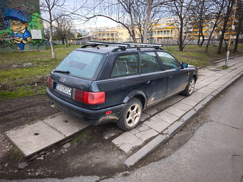 Audi 80 1.6 101 газ бензин, снимка 4 - Автомобили и джипове - 53462604