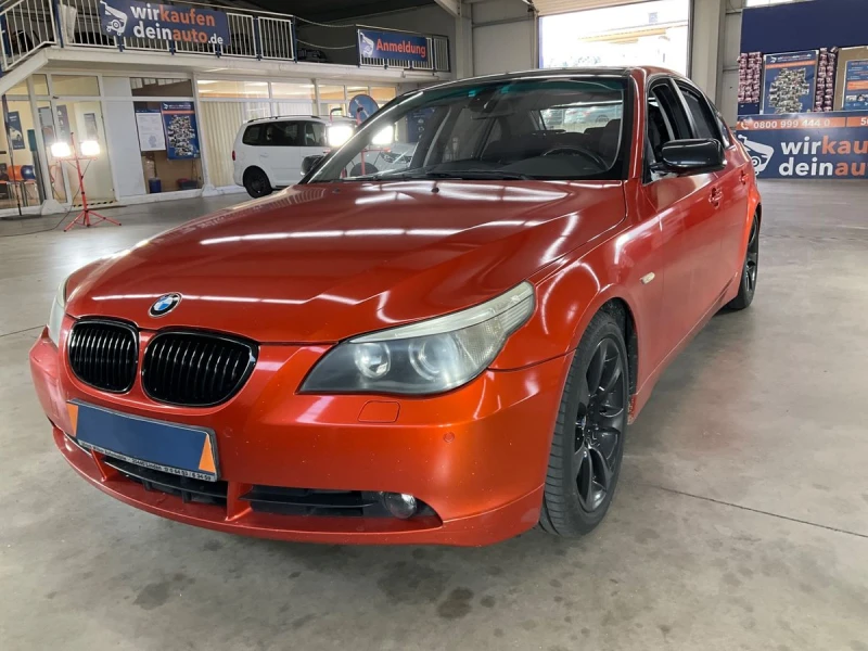 BMW 545 Всички екстри 333к.с.Газ/Бензин BRC - 13999 лв. - 64982885 1