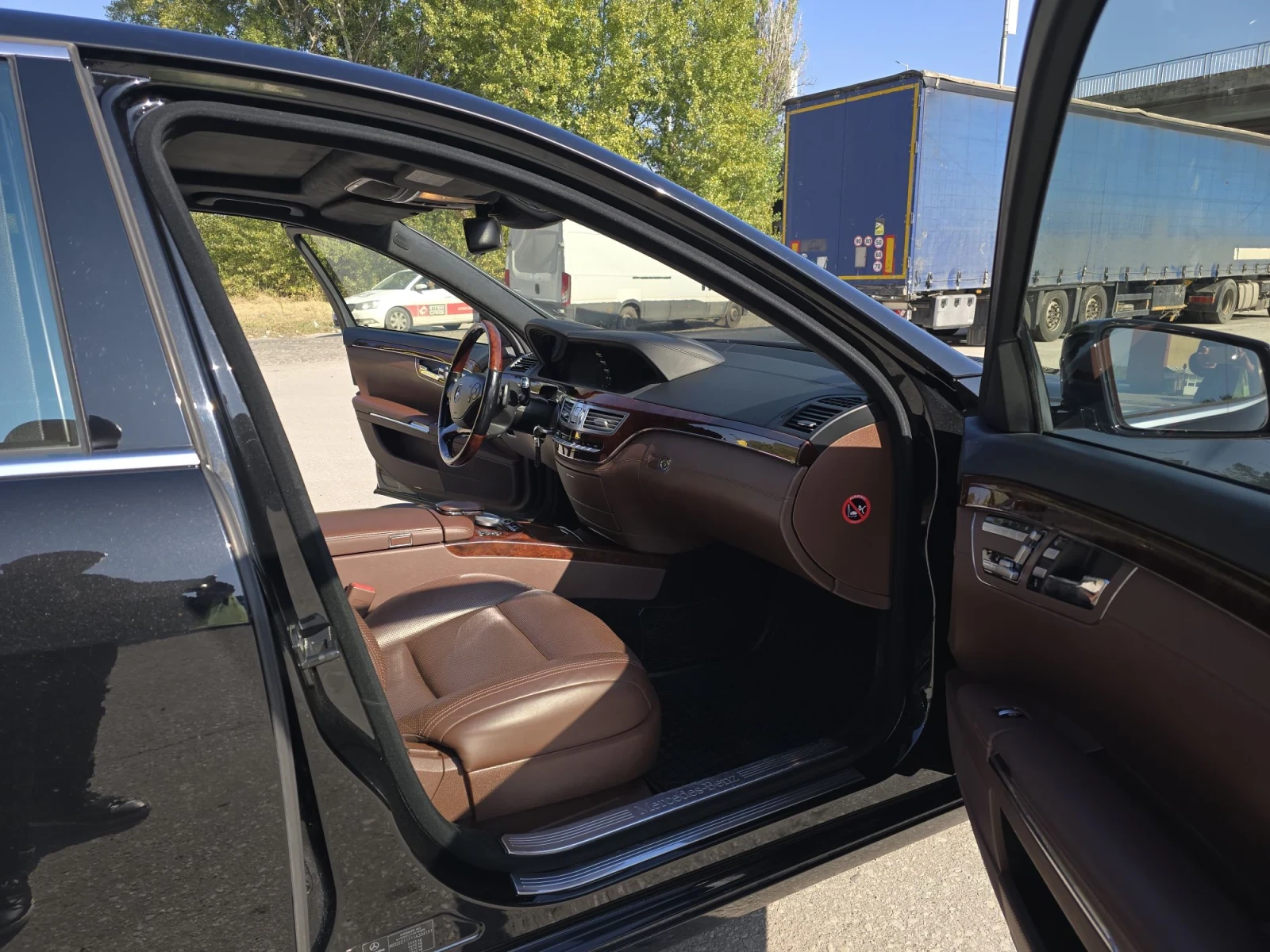 Mercedes-Benz S 500 LONG . PANORAMA.ALKANTARA | Mobile.bg � ����������� 13