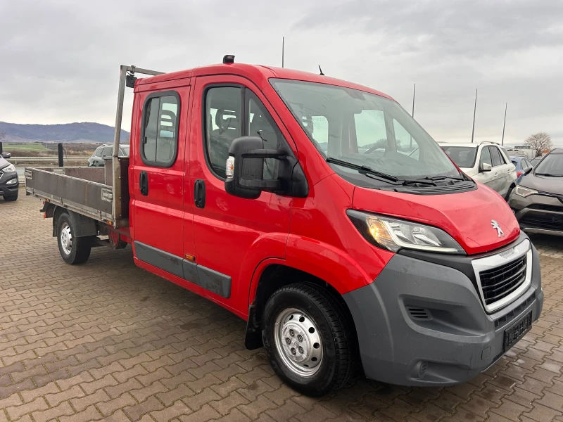 Peugeot Boxer 2.0HDI БОРДОВИ ДВОЙНА КАБИНА NAVI EURO 6, снимка 4 - Бусове и автобуси - 52990638