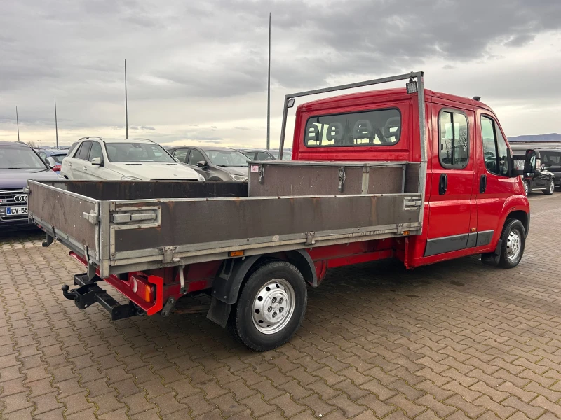 Peugeot Boxer 2.0HDI БОРДОВИ ДВОЙНА КАБИНА NAVI EURO 6, снимка 5 - Бусове и автобуси - 52990638