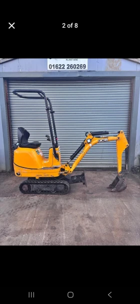 Багер JCB 8008 cts, снимка 6