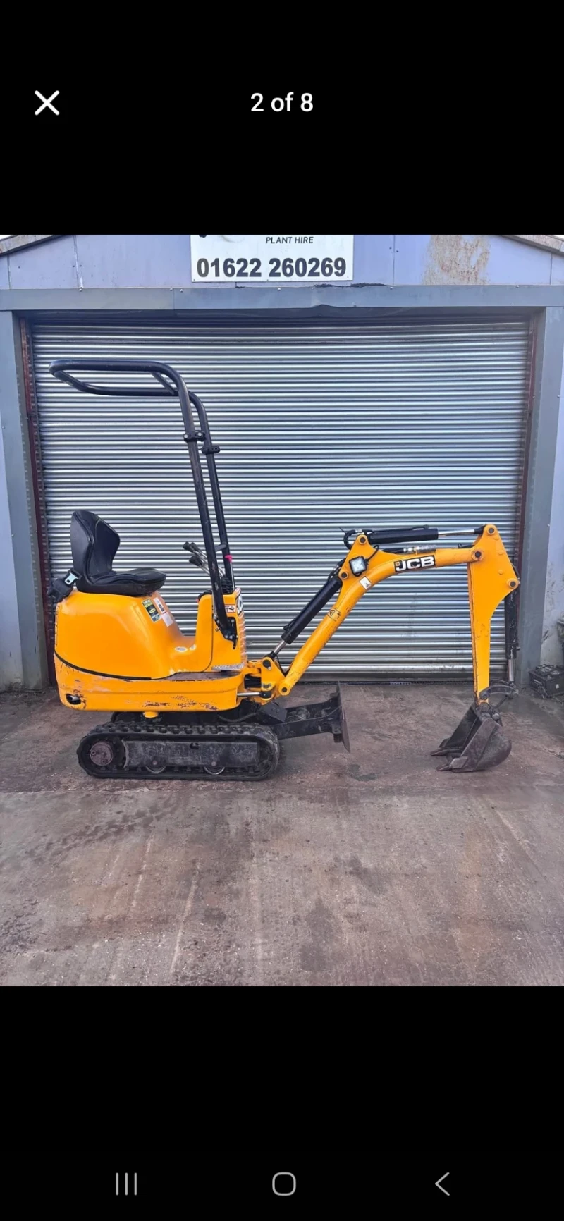 Багер JCB 8008 cts, снимка 6 - Индустриална техника - 53144068