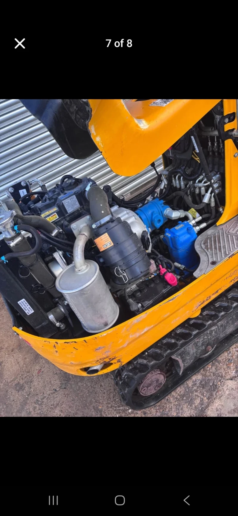 Багер JCB 8008 cts, снимка 3 - Индустриална техника - 53144068