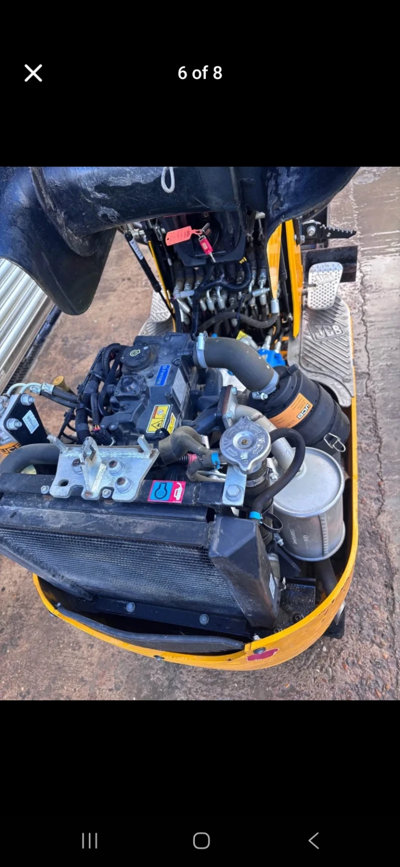 Багер JCB 8008 cts, снимка 4 - Индустриална техника - 53144068