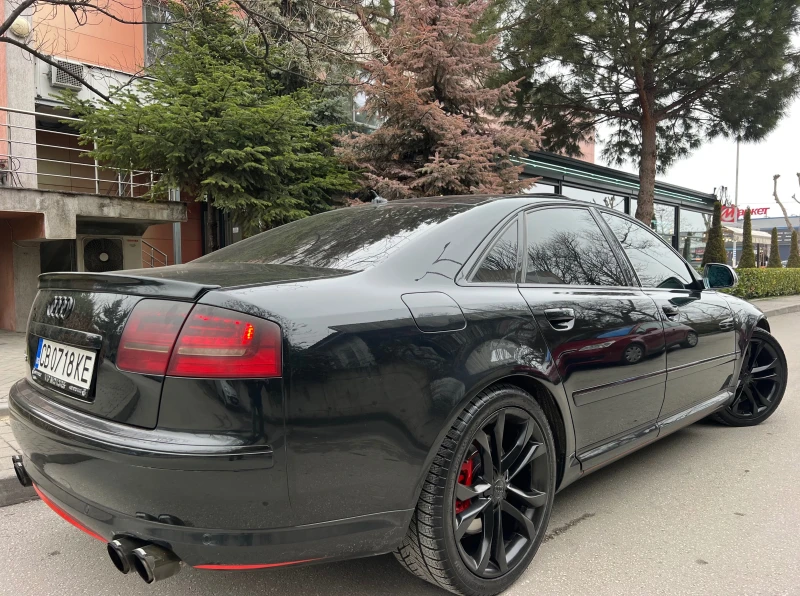 Audi S8 5.2 V10 SHADOW-LINE/XENON/NAVI/PODGREV/KOJA/UNIKAT, снимка 7 - Автомобили и джипове - 49368915