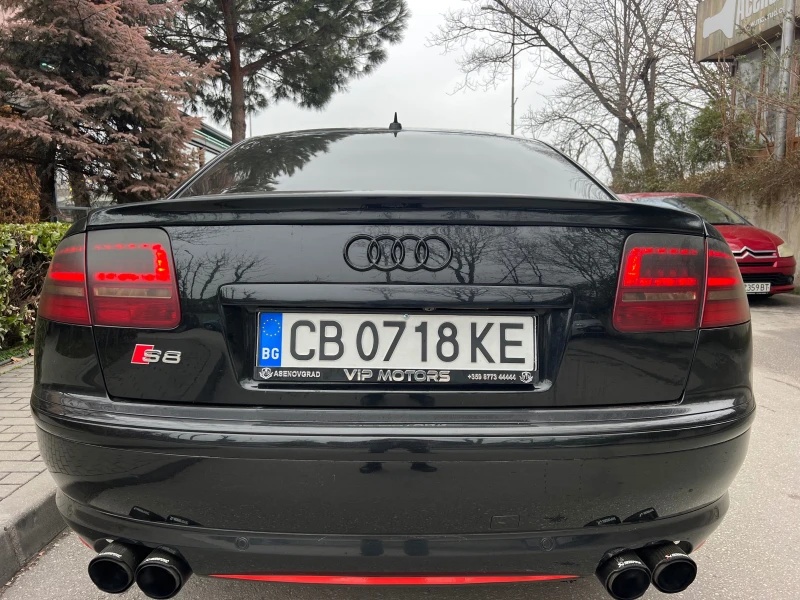 Audi S8 5.2 V10 SHADOW-LINE/XENON/NAVI/PODGREV/KOJA/UNIKAT, снимка 8 - Автомобили и джипове - 49368915