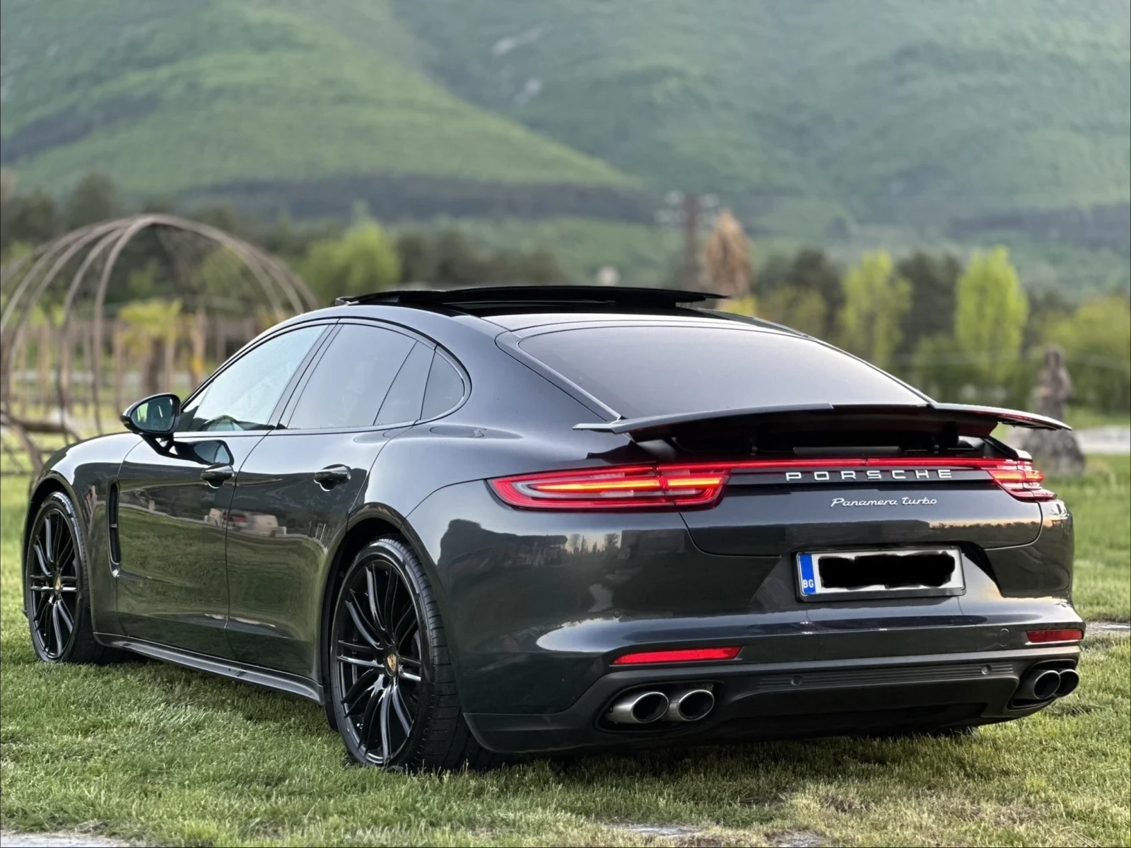 Porsche Panamera TURBO 550к.с Германия Сервизна История, снимка 4 - Автомобили и джипове - 54010833