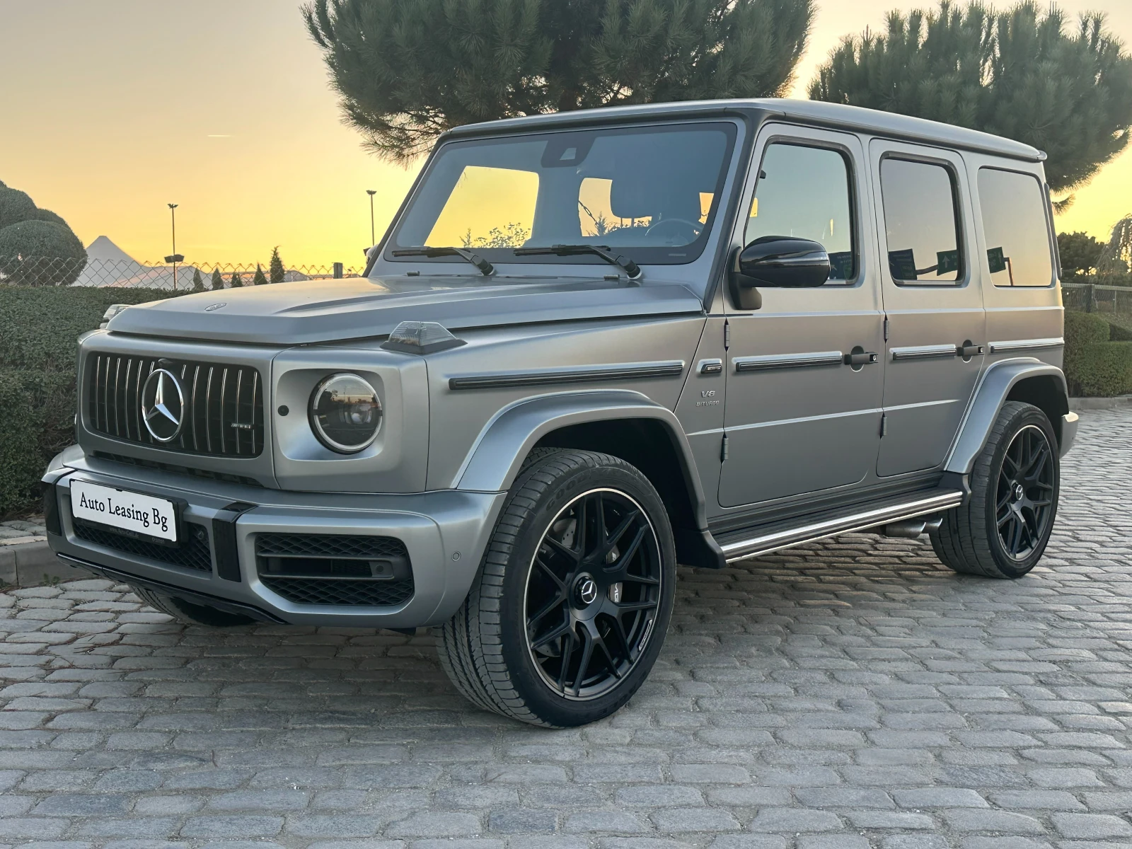 Mercedes-Benz G 63 AMG GERMANY* MASAGE* ОБДУХВ* BURMASTER* GREY MATT ORIG - [1] 