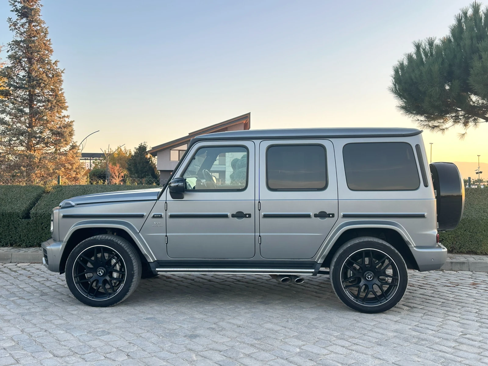 Mercedes-Benz G 63 AMG GERMANY* MASAGE* ОБДУХВ* BURMASTER* GREY MATT ORIG - изображение 8