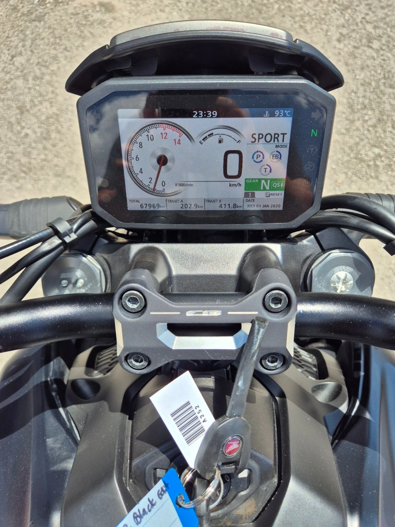 Honda Cb 1000 RA Black Edition TC, QS, LED | Mobile.bg   13