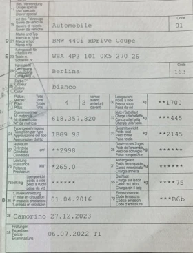 BMW 440 B58 ///M SWISS Edition | Auto.bg — изображение 13