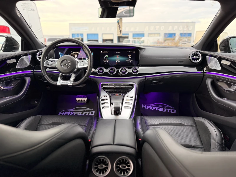 Mercedes-Benz AMG GT 43= BiTurbo= 4Matic+ = 63 AMG Aero Pack= Carbon Pa, снимка 10 - Автомобили и джипове - 52472603