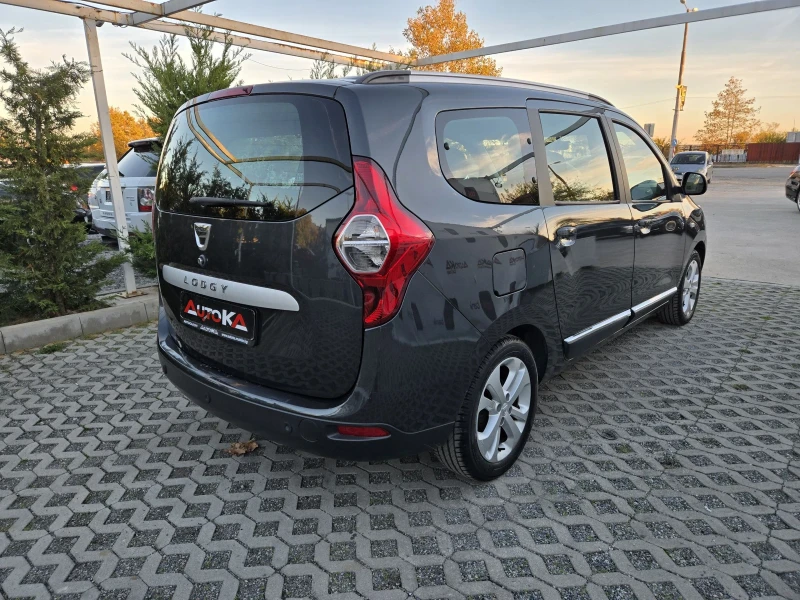 Dacia Lodgy 1.6i-85kc= 7МЕСТА= ГАЗ= НАВИ= PRESTIGE= 191.000km, снимка 3 - Автомобили и джипове - 52736043