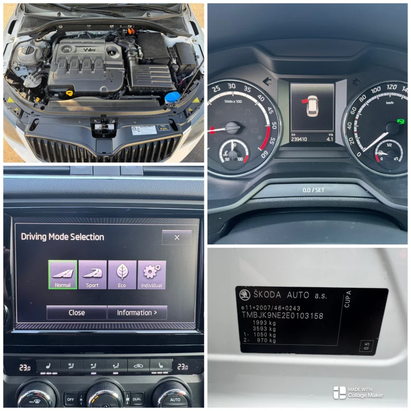 Skoda Octavia VRS/2.0d DSG ПАНОРАМА KEY-LESS ACTIVE-SOUND MAXTON - 21880 лв. - 27755383 | Car24.bg
