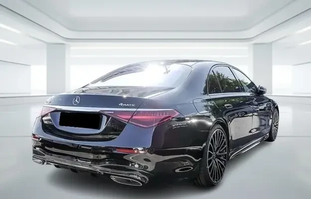 Mercedes-Benz S 500 Long 4Matic = AMG Line = Гаранция, снимка 3 - Автомобили и джипове - 53779582