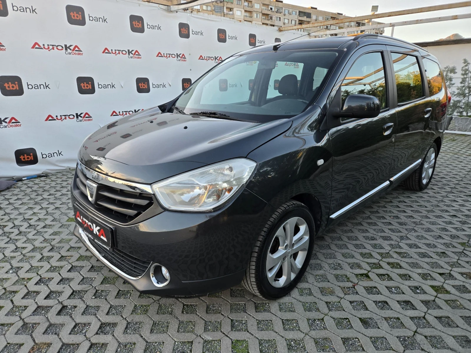 Dacia Lodgy 1.6i-85kc= 7МЕСТА= ГАЗ= НАВИ= PRESTIGE= 191.000km - изображение 6